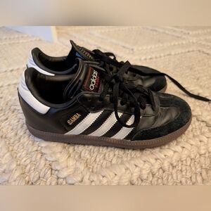 Adidas Samba Kids Shoes - Black and White